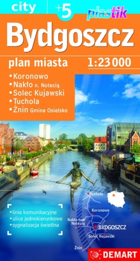 Bydgoszcz. Plan miasta