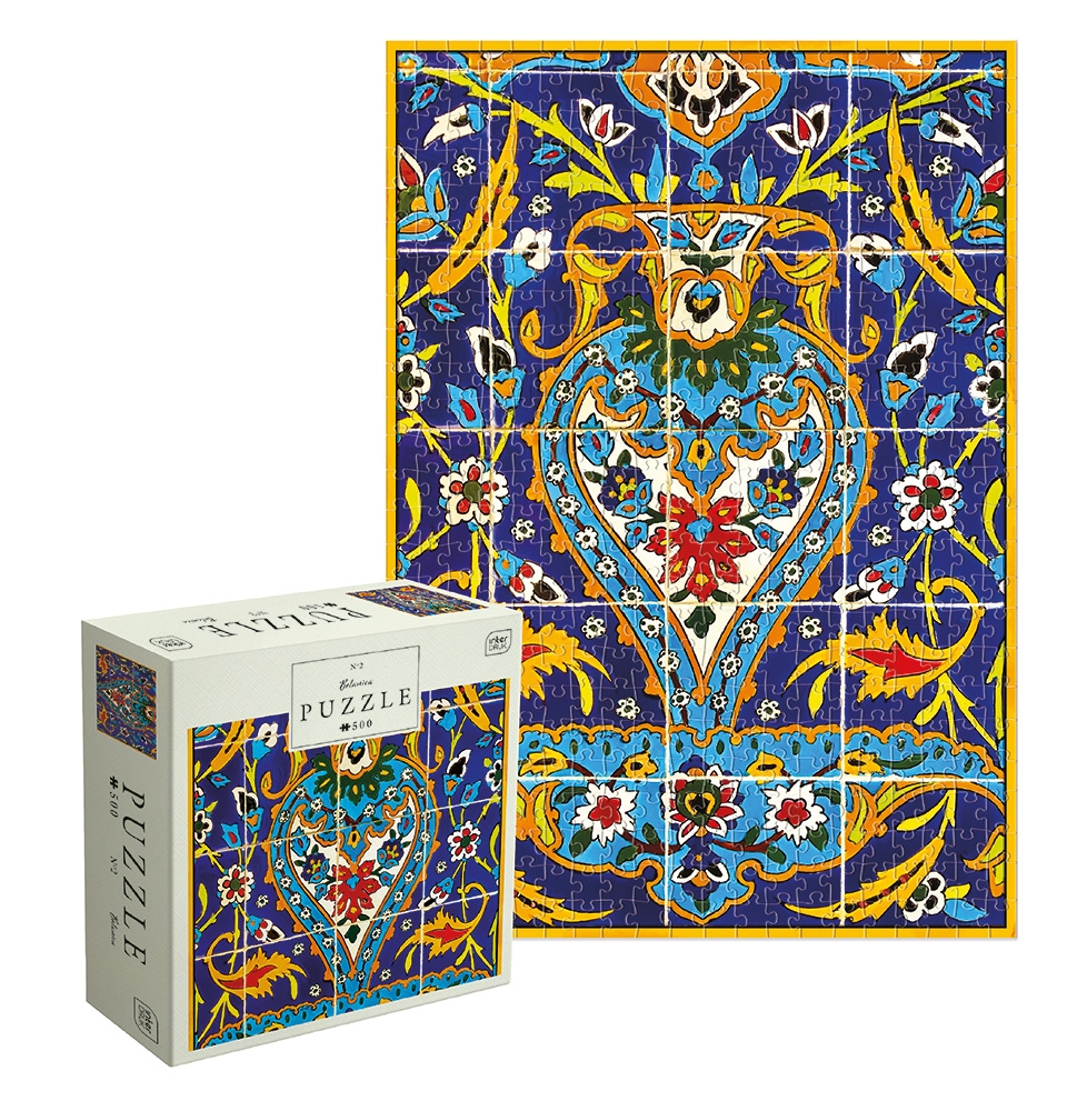 Interdruk, Puzzle 500: Art on Tiles 2 - Botanica