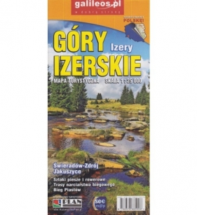 Góry Izerskie, 1:25 000 - mapa turystyczna