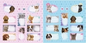 Naklejki na zeszyty Sweet Pets