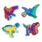 Mudpuppy, Puzzle 80: Świat dinozaurów z elementami w kształcie dinozaurów (MP67906)
