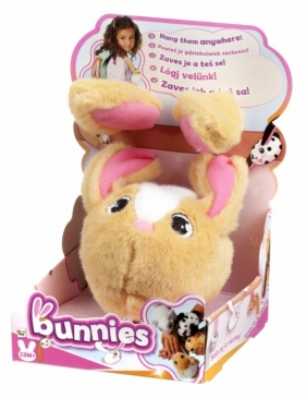 BUNNIES Pluszowy króliczek magnetyczny