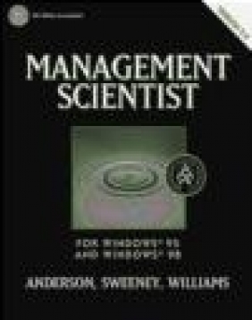 Management Scientist CD-ROM Dennis Sweeney, David Ray Anderson, Thomas Arthur Williams