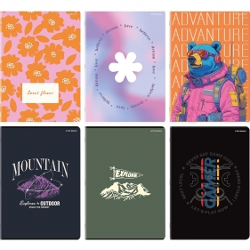 Zeszyt Top 2000 Basic A4/60k kratka z marginesem, 1 szt