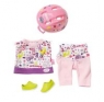 Ubranko dla lalki Baby born Deluxe Safety Set z kaskiem (819906)