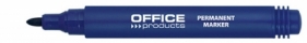Marker permanentny OFFICE PRODUCTS, okrągły, 1-3mm (linia), niebieski17071211-01