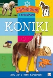 Minialbum z naklejkami Koniki - <br />