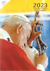 Kalendarz 2023 A4 Ścienny papieski Św.Jan Paweł II