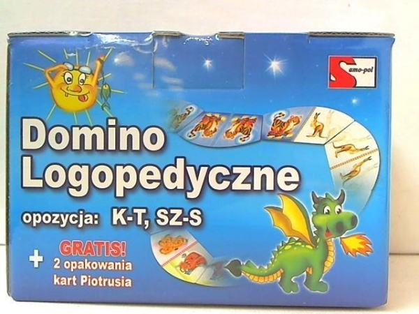 SAMOPOL GRA DOMINO LOGOPEDYCZNE SZS,KT