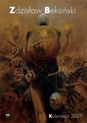 Kalendarz 2027 Beksiński A3 wzór 1 - Bartosz Szymanik