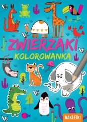 Kolorowanka A4 Zwierzaki - Opracowanie zbiorowe