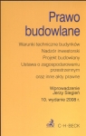 Prawo budowlane Warunki techniczne budynków Siegień Jerzy