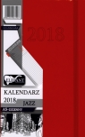 Kalendarz Jazz czerwony A5 dzienny 2018