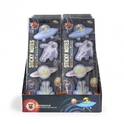 <img src='https://webimage.pl/pics/907/1/d4032722961907.jpg' style='height:440px' /> Karteczki samoprzylepne Space Adventure 1szt. mix