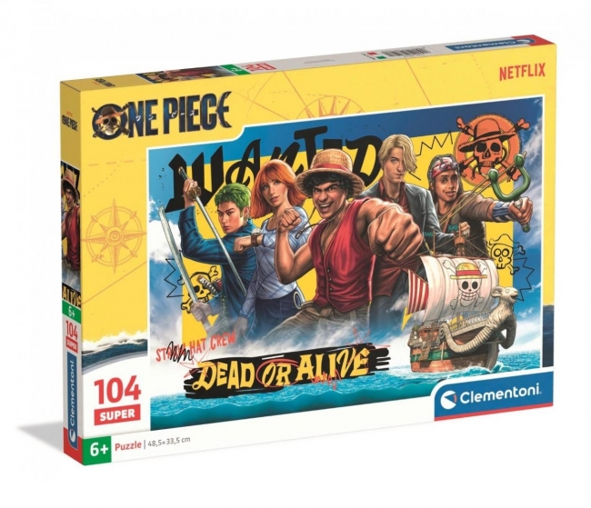 Puzzle 104 Super One Piece Netflix