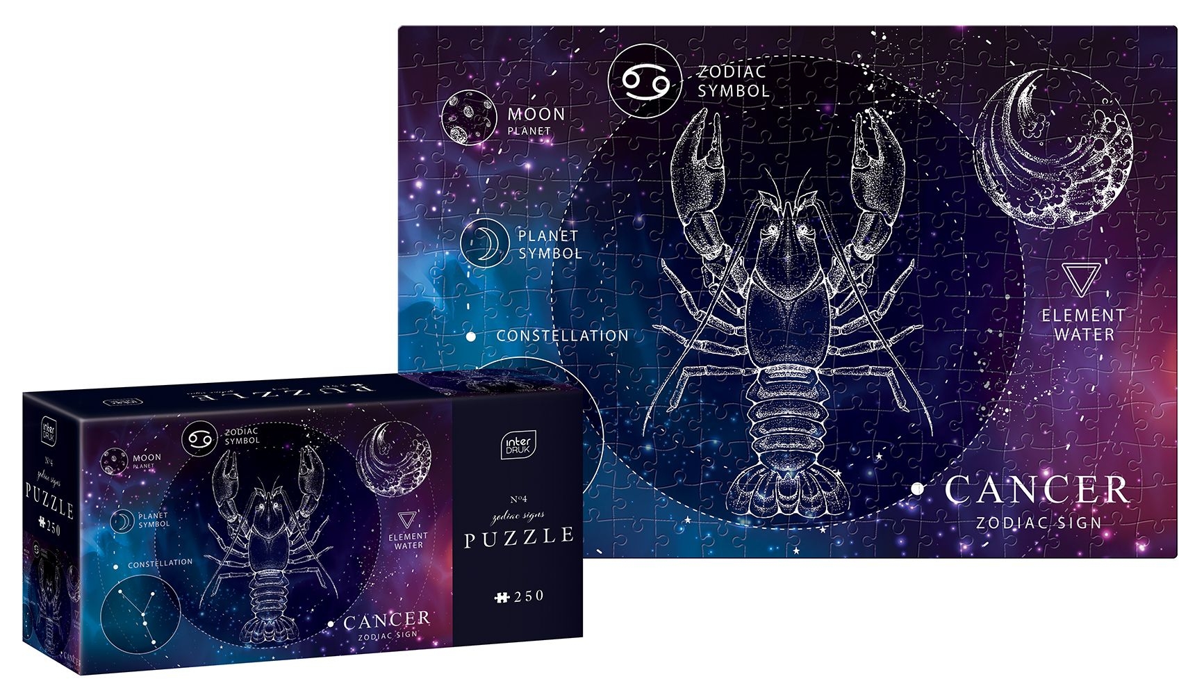 Puzzle 250: Zodiac Signs 4 - Cancer
