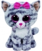 Ty Beanie Boos: Kiki - maskotka szary kotek, 15cm (37190)