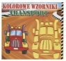  Książeczka kolorowe wzorniki transport