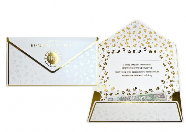 Koperta podarunkowa Komunia