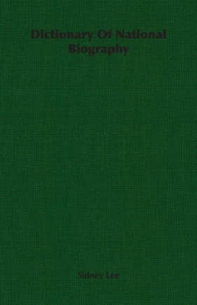Dictionary Of National Biography - Lee Sidney