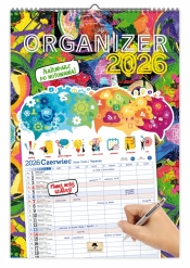 Kalendarz 2026 ścienny jednostronny A3 - Organizer