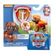 Psi Patrol figurka Zuma z odznaką