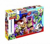 Puzzle dwustronne + mazaki maxi 24 elementy Toy Story