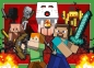 Ravensburger, Puzzle 4x100: Minecraft Przygody (12004290)