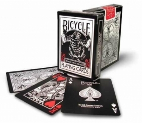 Karty Black Tiger Red Pips BICYCLE