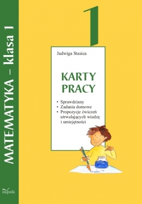 Matematyka 1 Karty pracy - Stasica Jadwiga
