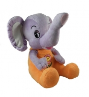 Słonik Elefant pomarańczowy 30cm - <br />