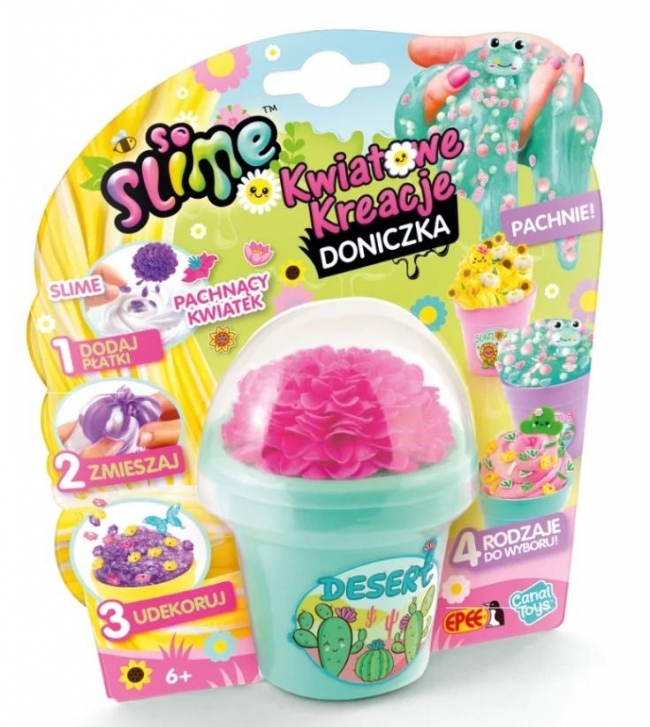 Slime Kwiatowe Kreacje - Magiczna Pustynia
