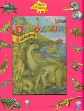Dinozaury. Książka z puzzlami - Opracowanie zbiorowe