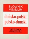 Słownik minimum duńsko-polsko polsko-duński