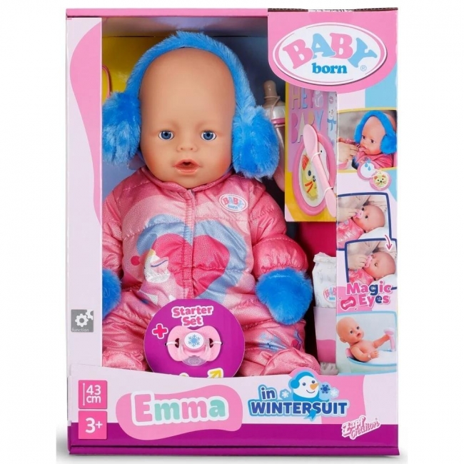Baby born - Emma in Wintersuit 43cm