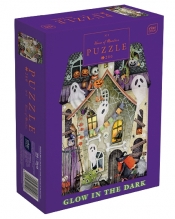 Puzzle 200: Świecące w ciemności 1 - House of Monsters