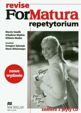 Repetytorium For Matura Język angielski + CD - Smolik Marcin, Mędela Arkadiusz, Mańko Elżbieta