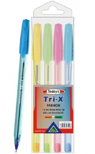 Długopis Today's Trix Fashion Neon - 4szt