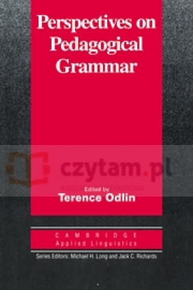 Perspectives on Pedagogical Grammar