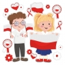 Dekoracje patriotyczne - Patriotyczne dzieci XL