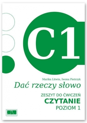 Dać rzeczy słowo. Czytanie - poziom 1. - Marika Litwin, Iwona Pietrzyk