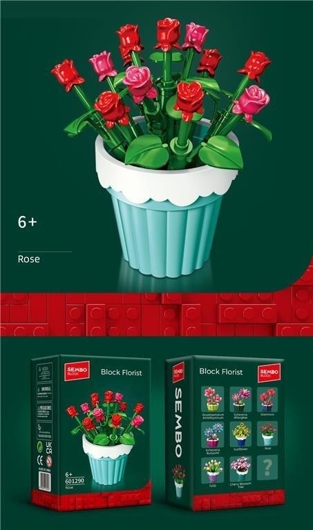 Klocki kwiaty