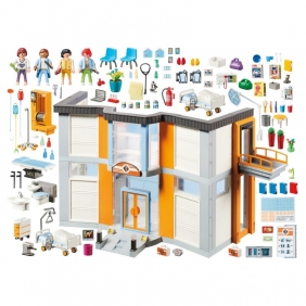 Playmobil City Life: Duży szpital z wyposażeniem (70190)