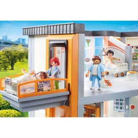 Playmobil City Life: Duży szpital z wyposażeniem (70190)