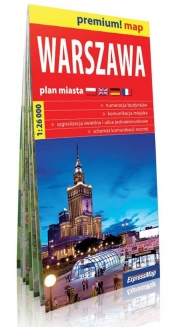 Warszawa - plan miasta 1:26 000