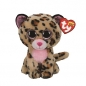 Beanie Boos - Livvie - różowy leopard, 24 cm (36490)