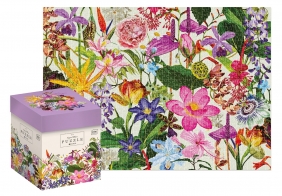 Interdruk, Puzzle 1000: Box Flowers 2 - Tropical Bloom