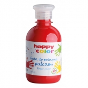Farba do malowania palcami 300ml - czerwona (365680)