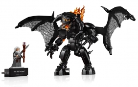 Lego, Icons - Władca pierścieni: Book nook z Balrogiem, 1201 el. (10367)
