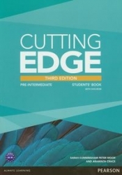 Cutting Edge Pre-Intermediate Student's Book z płytą DVD - Cunningham Sarah, Moor Peter, Crace Aramita